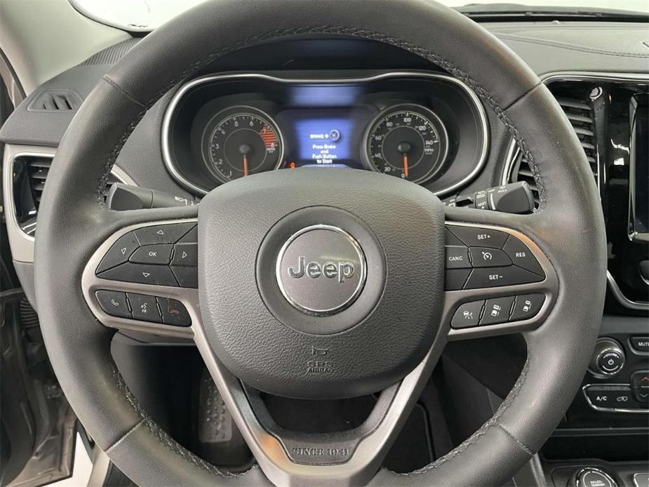 used 2021 Jeep Cherokee car, priced at $22,000