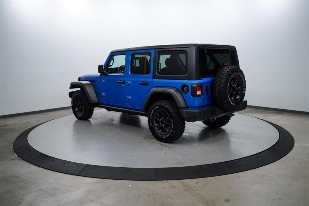 used 2023 Jeep Wrangler car, priced at $35,500