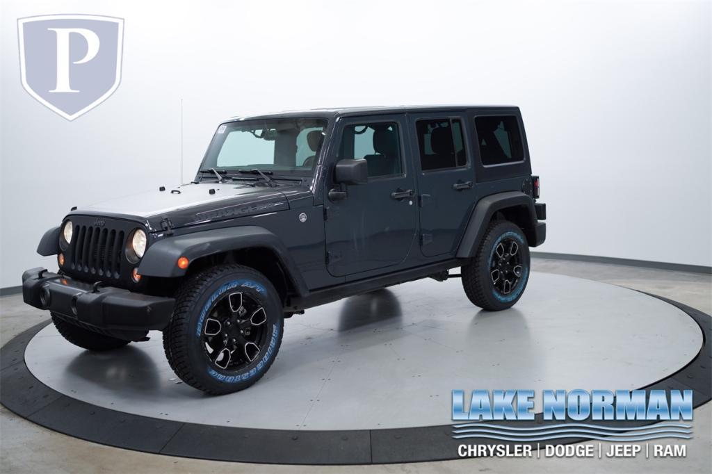 used 2017 Jeep Wrangler Unlimited car, priced at $22,555