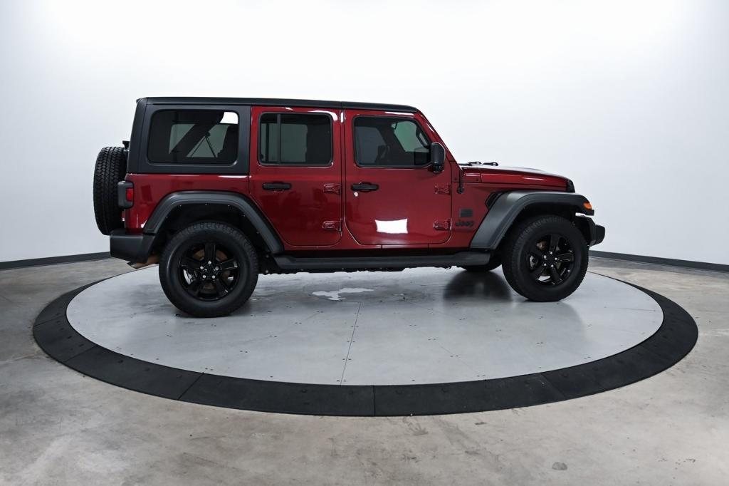 used 2021 Jeep Wrangler Unlimited car, priced at $29,000