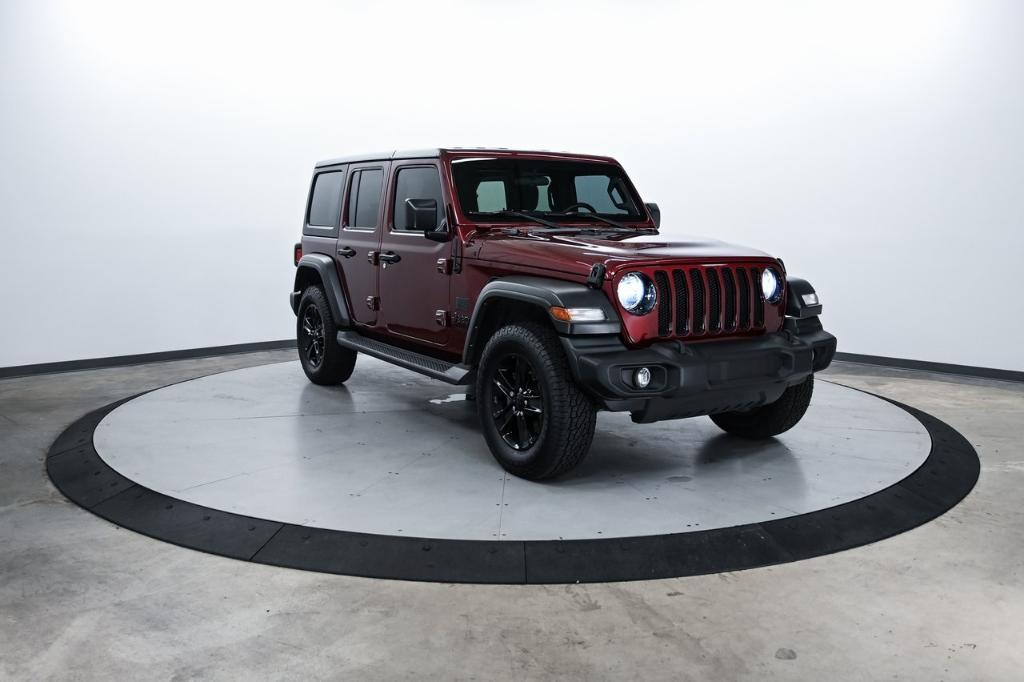 used 2021 Jeep Wrangler Unlimited car, priced at $29,000