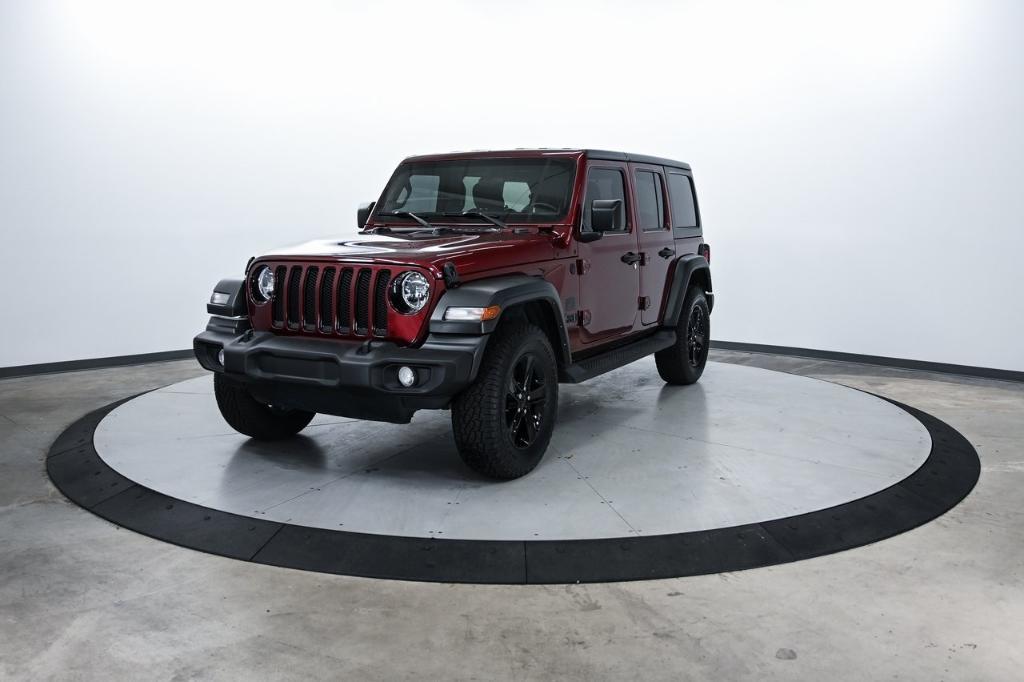 used 2021 Jeep Wrangler Unlimited car, priced at $29,000