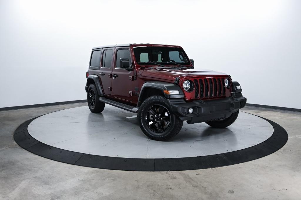 used 2021 Jeep Wrangler Unlimited car, priced at $30,000