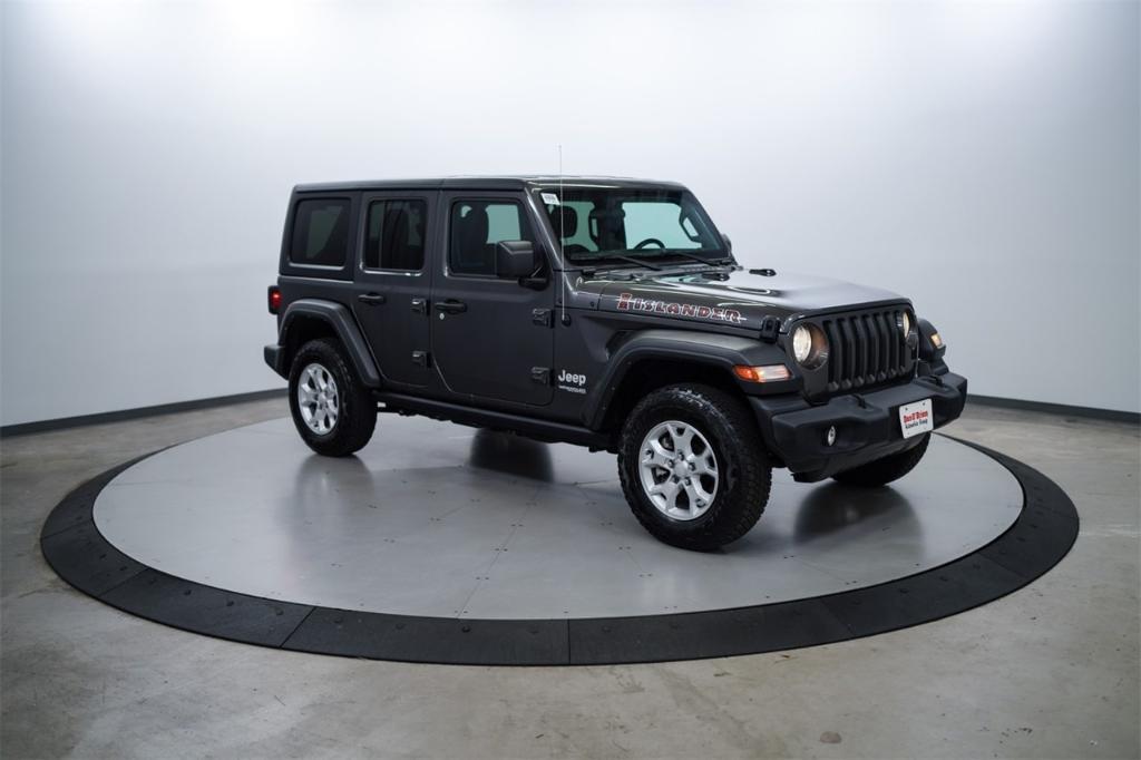 used 2021 Jeep Wrangler Unlimited car, priced at $33,500