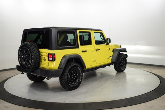 used 2023 Jeep Wrangler car, priced at $36,500