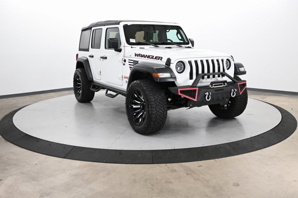 used 2019 Jeep Wrangler Unlimited car, priced at $25,000