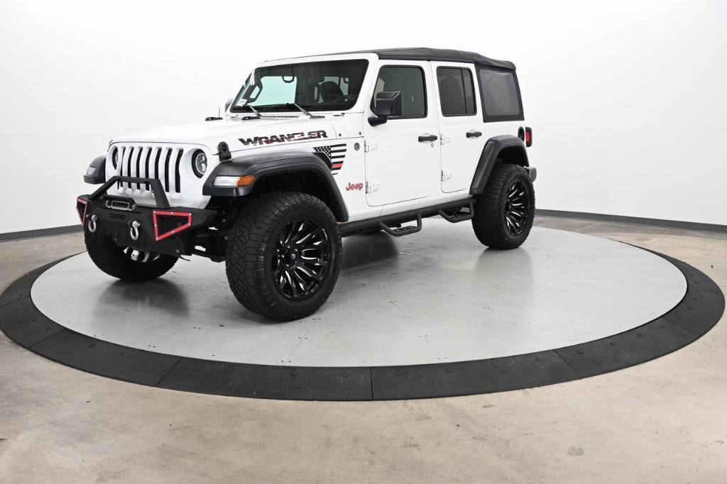 used 2019 Jeep Wrangler Unlimited car, priced at $25,000