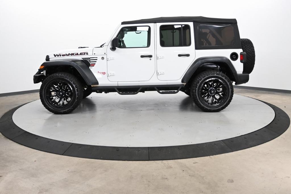 used 2019 Jeep Wrangler Unlimited car, priced at $25,000