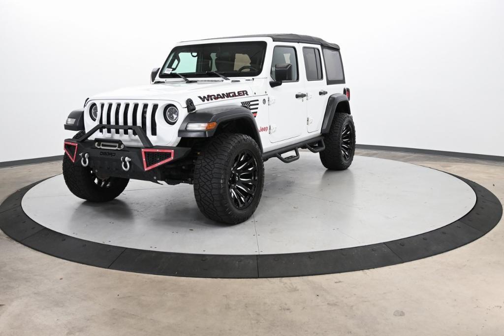 used 2019 Jeep Wrangler Unlimited car, priced at $25,000