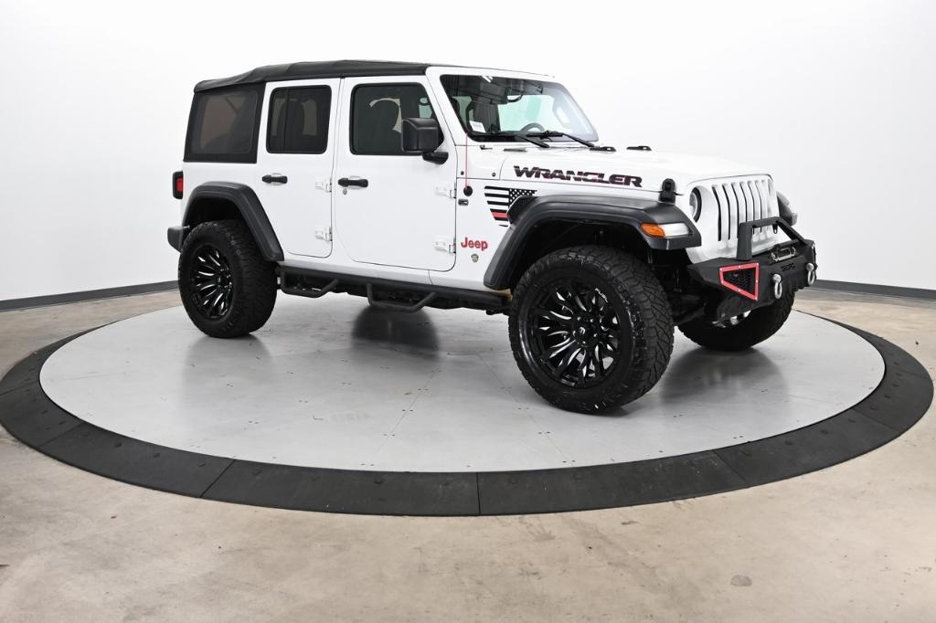 used 2019 Jeep Wrangler Unlimited car, priced at $25,000