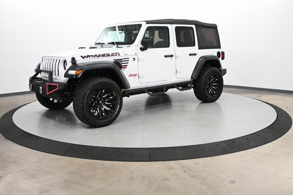 used 2019 Jeep Wrangler Unlimited car, priced at $25,000