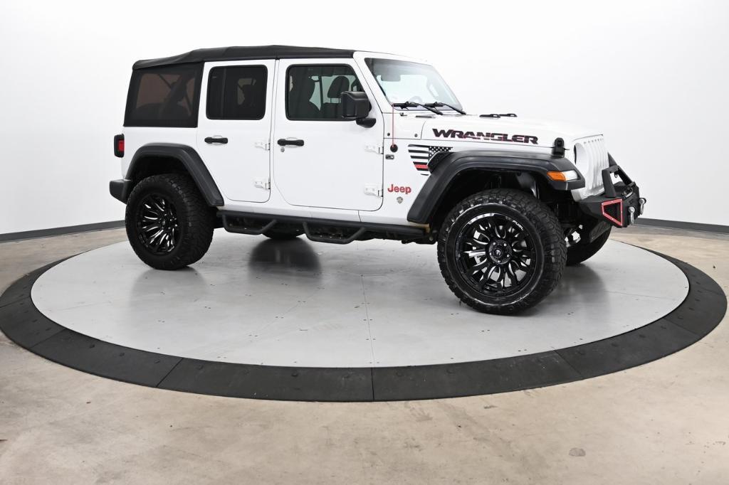 used 2019 Jeep Wrangler Unlimited car, priced at $25,000