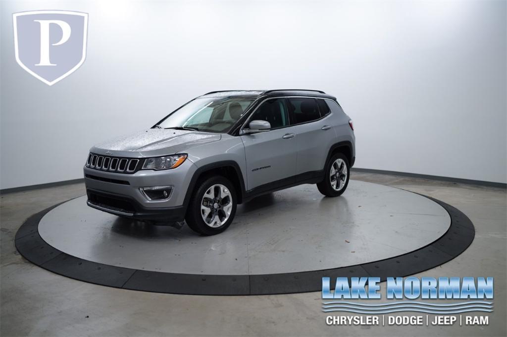 used 2021 Jeep Compass car, priced at $18,500