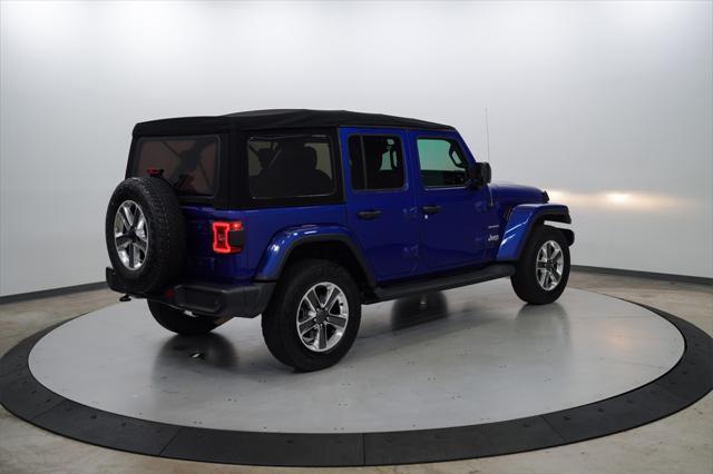 used 2020 Jeep Wrangler Unlimited car, priced at $34,500