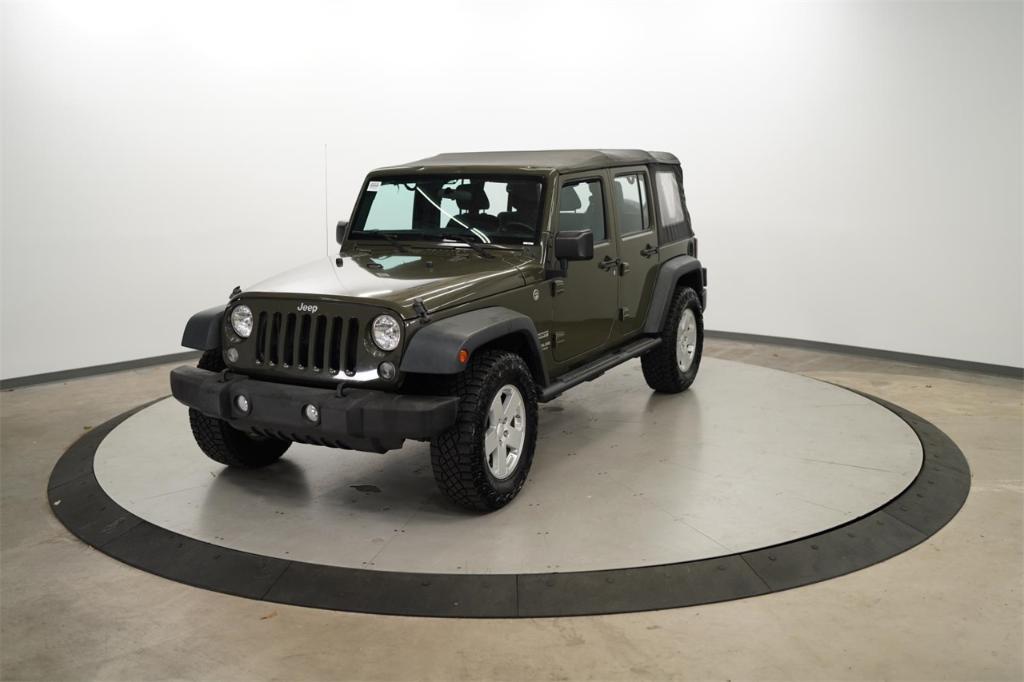 used 2016 Jeep Wrangler Unlimited car, priced at $18,000