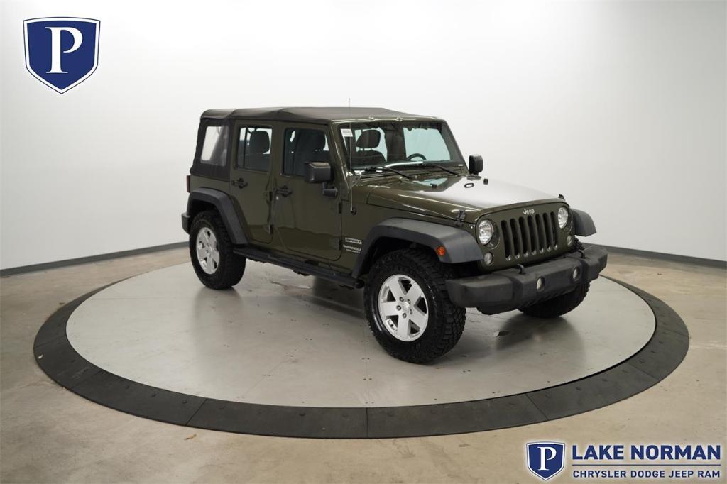 used 2016 Jeep Wrangler Unlimited car, priced at $18,000