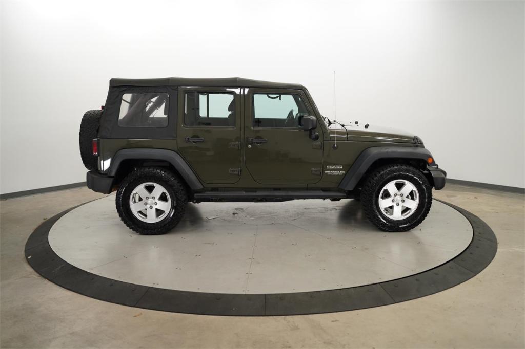 used 2016 Jeep Wrangler Unlimited car, priced at $18,000