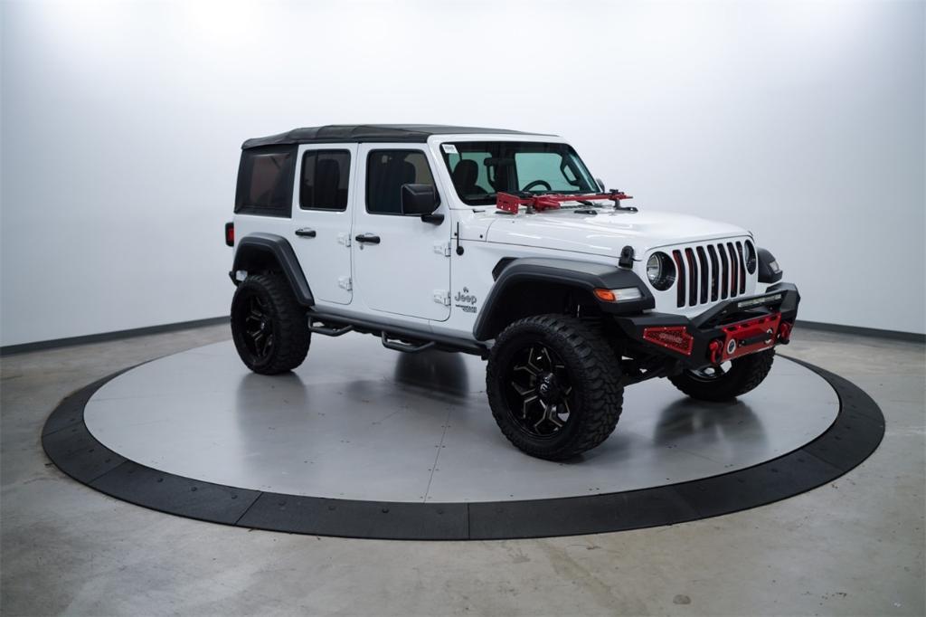 used 2018 Jeep Wrangler Unlimited car, priced at $23,000