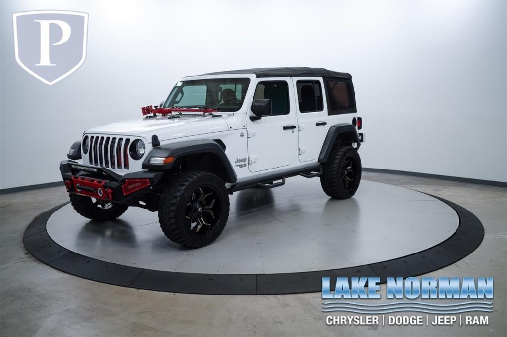 used 2018 Jeep Wrangler Unlimited car, priced at $23,000