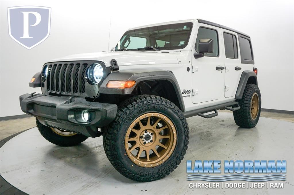 used 2020 Jeep Wrangler Unlimited car, priced at $39,437