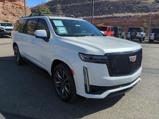 used 2022 Cadillac Escalade ESV car, priced at $84,712