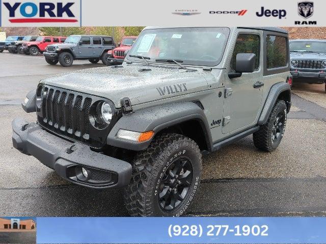 used 2021 Jeep Wrangler car, priced at $30,315