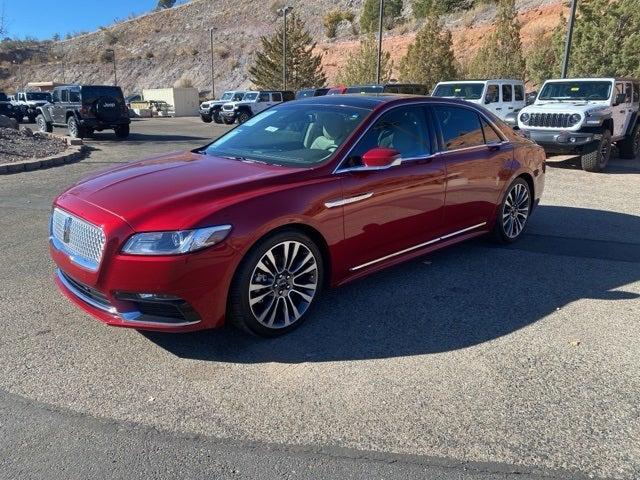 used 2019 Lincoln Continental car, priced at $28,095