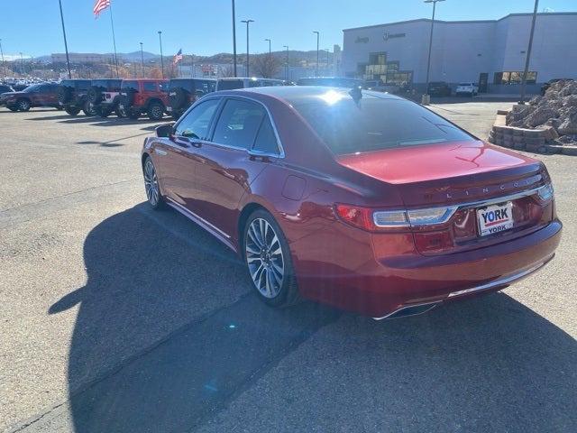 used 2019 Lincoln Continental car, priced at $28,095