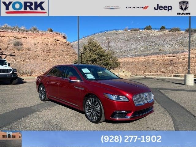 used 2019 Lincoln Continental car, priced at $28,095