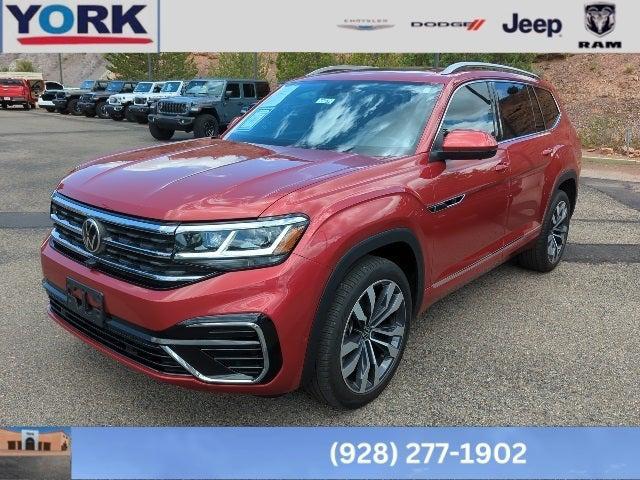 used 2021 Volkswagen Atlas car, priced at $36,747