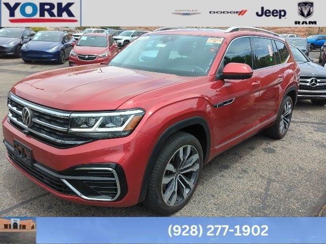 used 2021 Volkswagen Atlas car, priced at $36,747