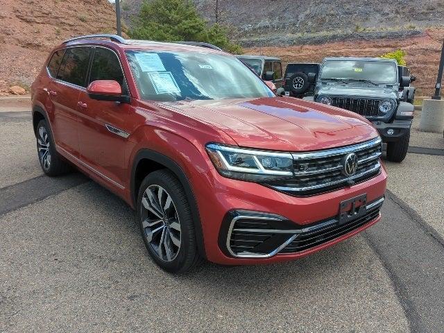 used 2021 Volkswagen Atlas car, priced at $36,747