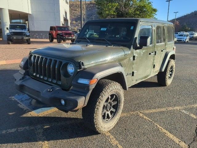 used 2022 Jeep Wrangler Unlimited car, priced at $32,112