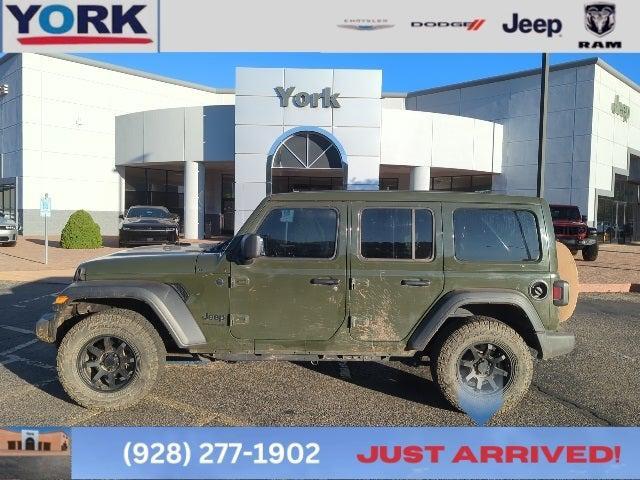 used 2022 Jeep Wrangler Unlimited car, priced at $32,112