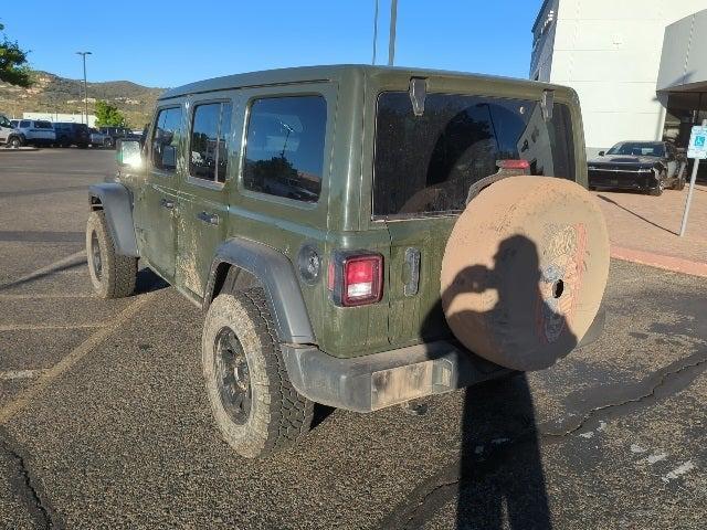 used 2022 Jeep Wrangler Unlimited car, priced at $32,112