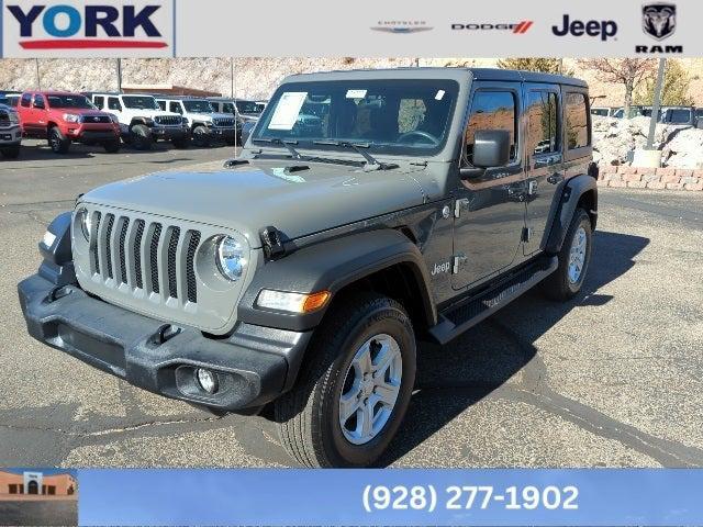 used 2020 Jeep Wrangler Unlimited car, priced at $29,342