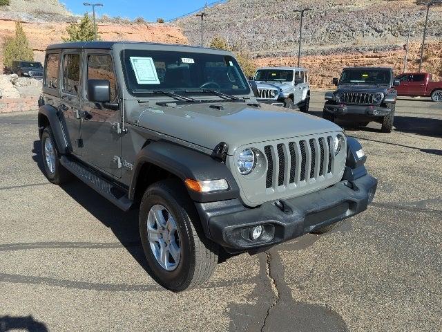 used 2020 Jeep Wrangler Unlimited car, priced at $29,342