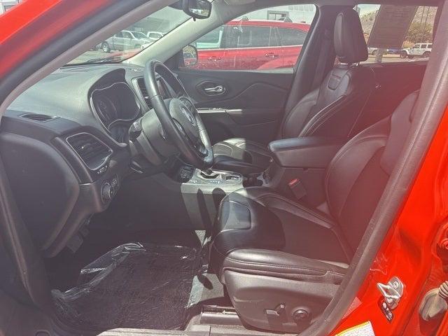 used 2021 Jeep Cherokee car, priced at $25,607