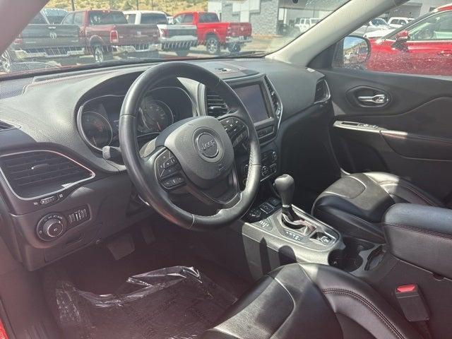 used 2021 Jeep Cherokee car, priced at $25,607