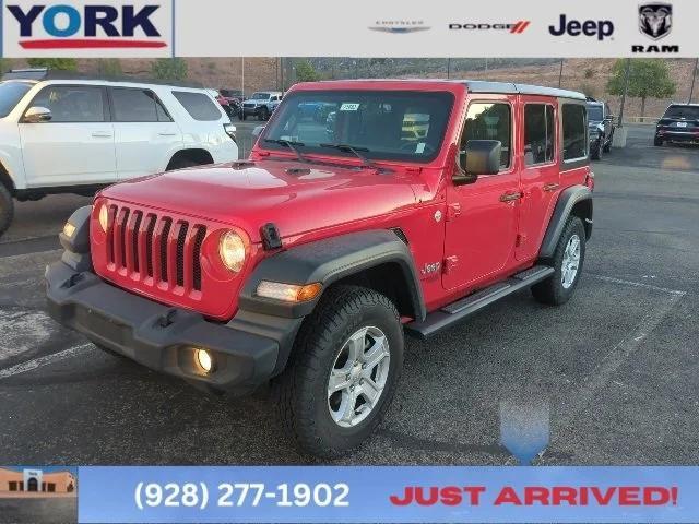 used 2018 Jeep Wrangler Unlimited car, priced at $27,325