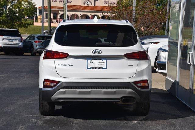 used 2019 Hyundai Santa Fe car, priced at $13,987