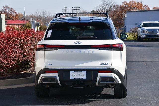 new 2025 INFINITI QX60 car, priced at $69,835