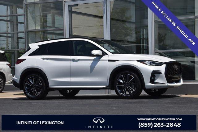 new 2025 INFINITI QX50 car, priced at $48,022