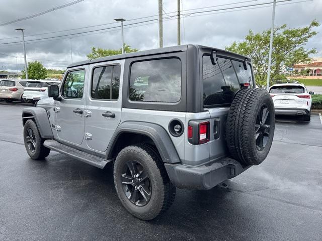 used 2021 Jeep Wrangler Unlimited car, priced at $30,988