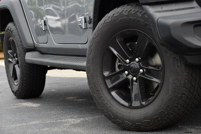 used 2021 Jeep Wrangler Unlimited car, priced at $30,988