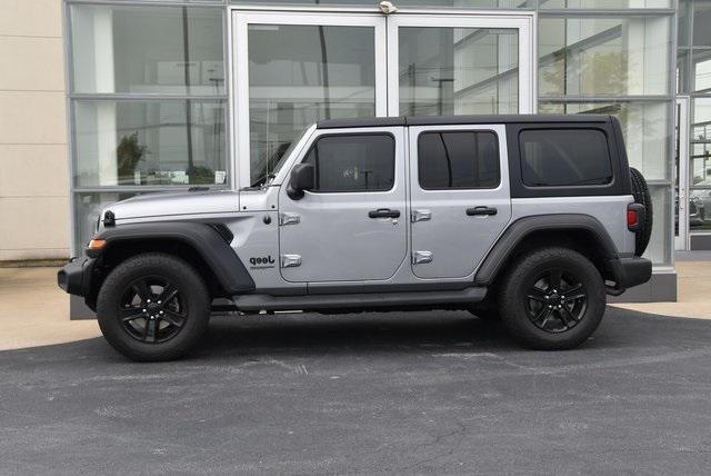 used 2021 Jeep Wrangler Unlimited car, priced at $30,988