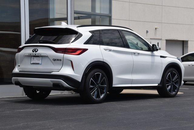 new 2025 INFINITI QX50 car, priced at $52,022