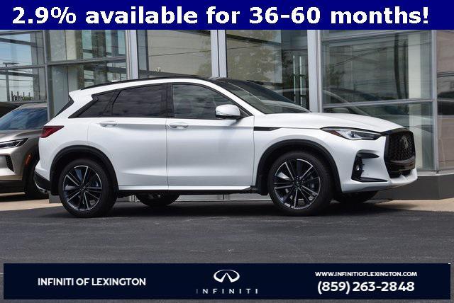 new 2025 INFINITI QX50 car, priced at $52,022