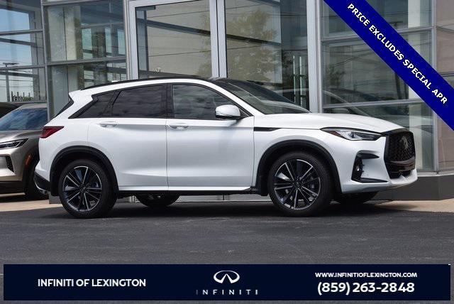 new 2025 INFINITI QX50 car, priced at $48,022