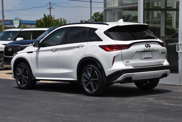 new 2025 INFINITI QX50 car, priced at $52,022